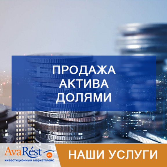 Продажа актива долями